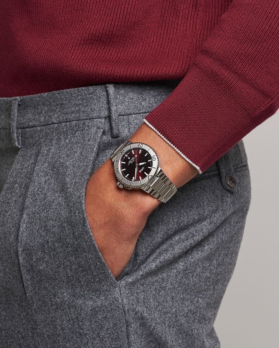 Mies | Oris Aquis Date 41,5mm Cherry | Oris | Aquis Date 41,5mm Cherry