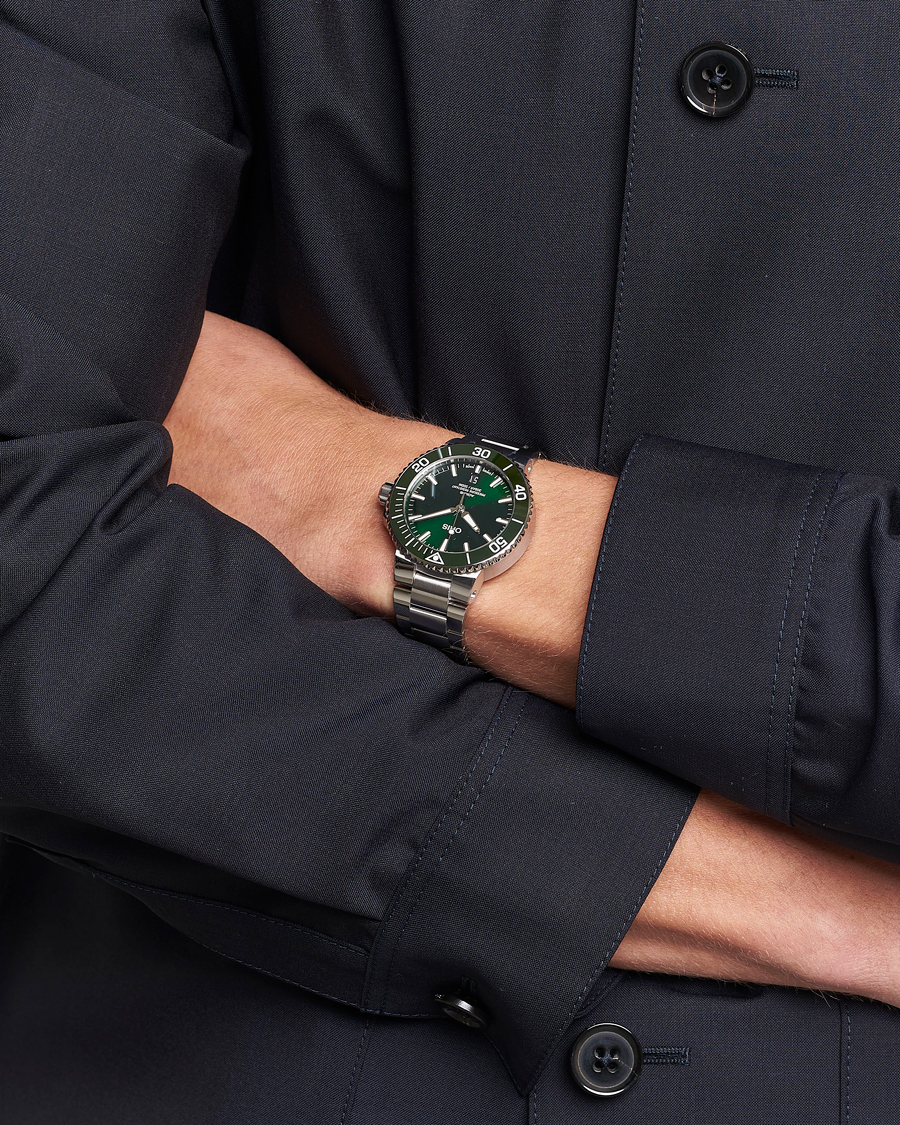 Mies | Oris Aquis Date 41,5mm Green | Oris | Aquis Date 41,5mm Green