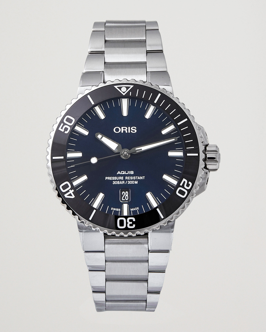 Mies | Oris Aquis Date 41,5mm Blue | Oris | Aquis Date 41,5mm Blue