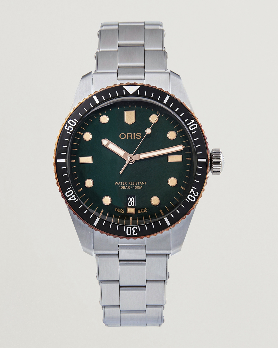 Mies | Oris Divers Sixty-Five 40mm Green | Oris | Divers Sixty-Five 40mm Green