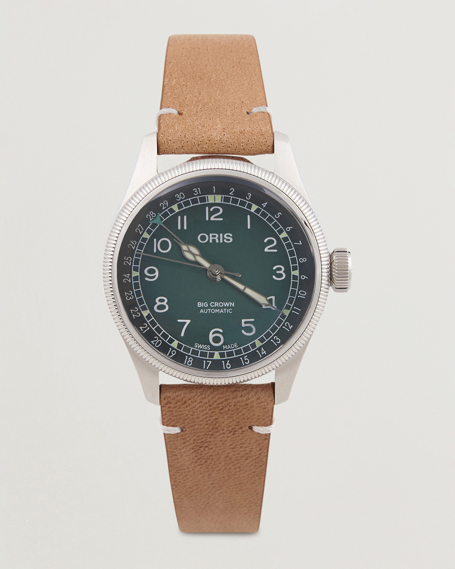 Mies | Oris Big Crown Pointer Date 38mm Green | Oris | Big Crown Pointer Date 38mm Green
