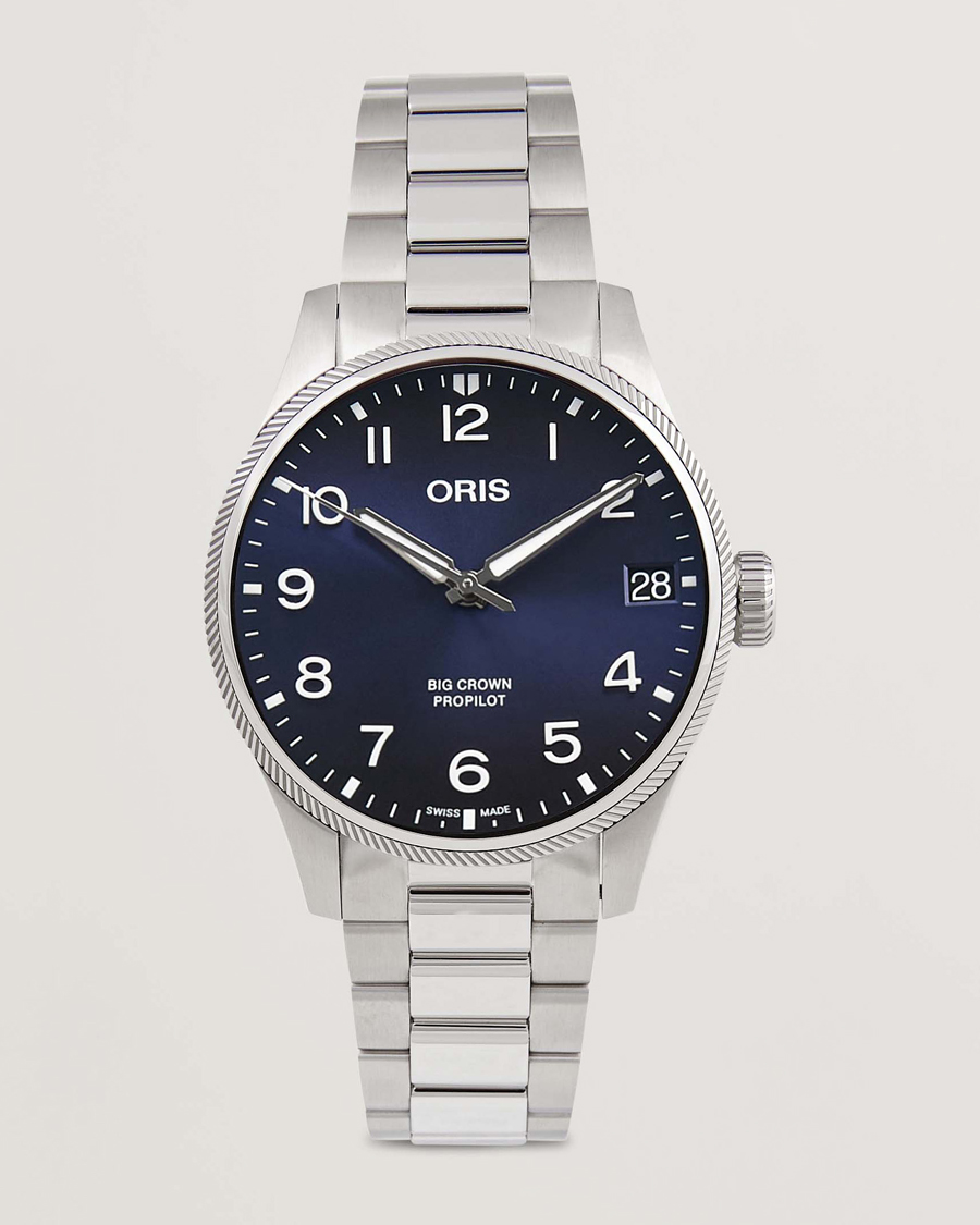 Mies | Oris Big Crown Propilot Date 41mm Blue | Oris | Big Crown Propilot Date 41mm Blue