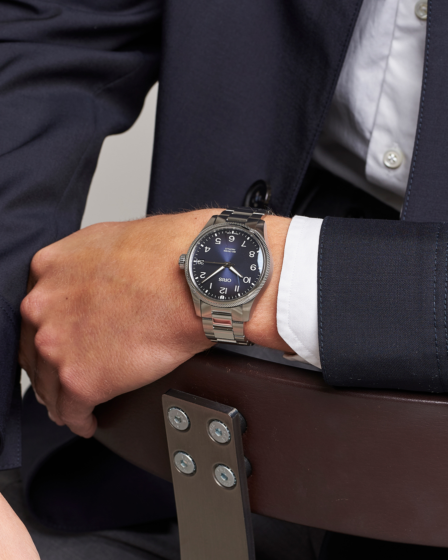 Mies | Oris Big Crown Propilot Date 41mm Blue | Oris | Big Crown Propilot Date 41mm Blue