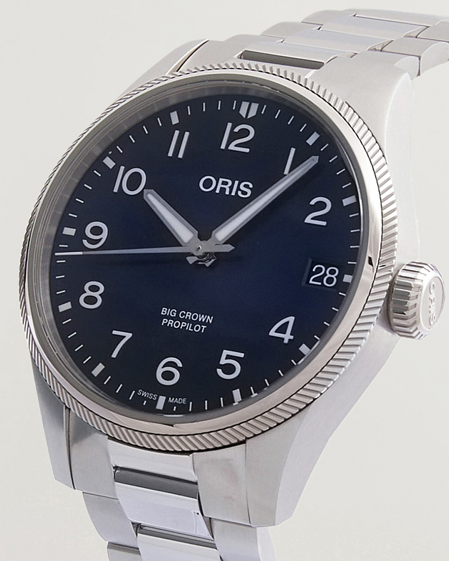 Mies | Oris Big Crown Propilot Date 41mm Blue | Oris | Big Crown Propilot Date 41mm Blue