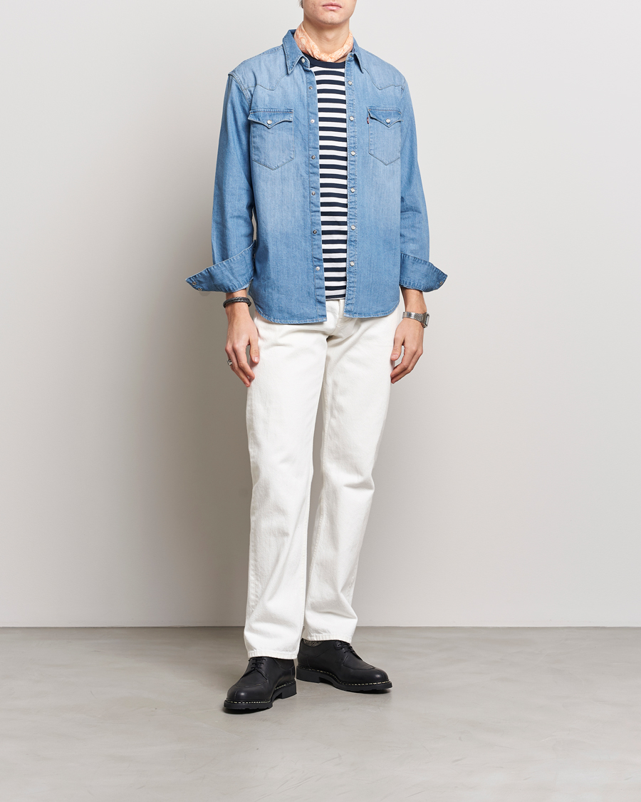 Mies | Kauluspaidat | Levi's | Barstow Western Standard Shirt Light Blue