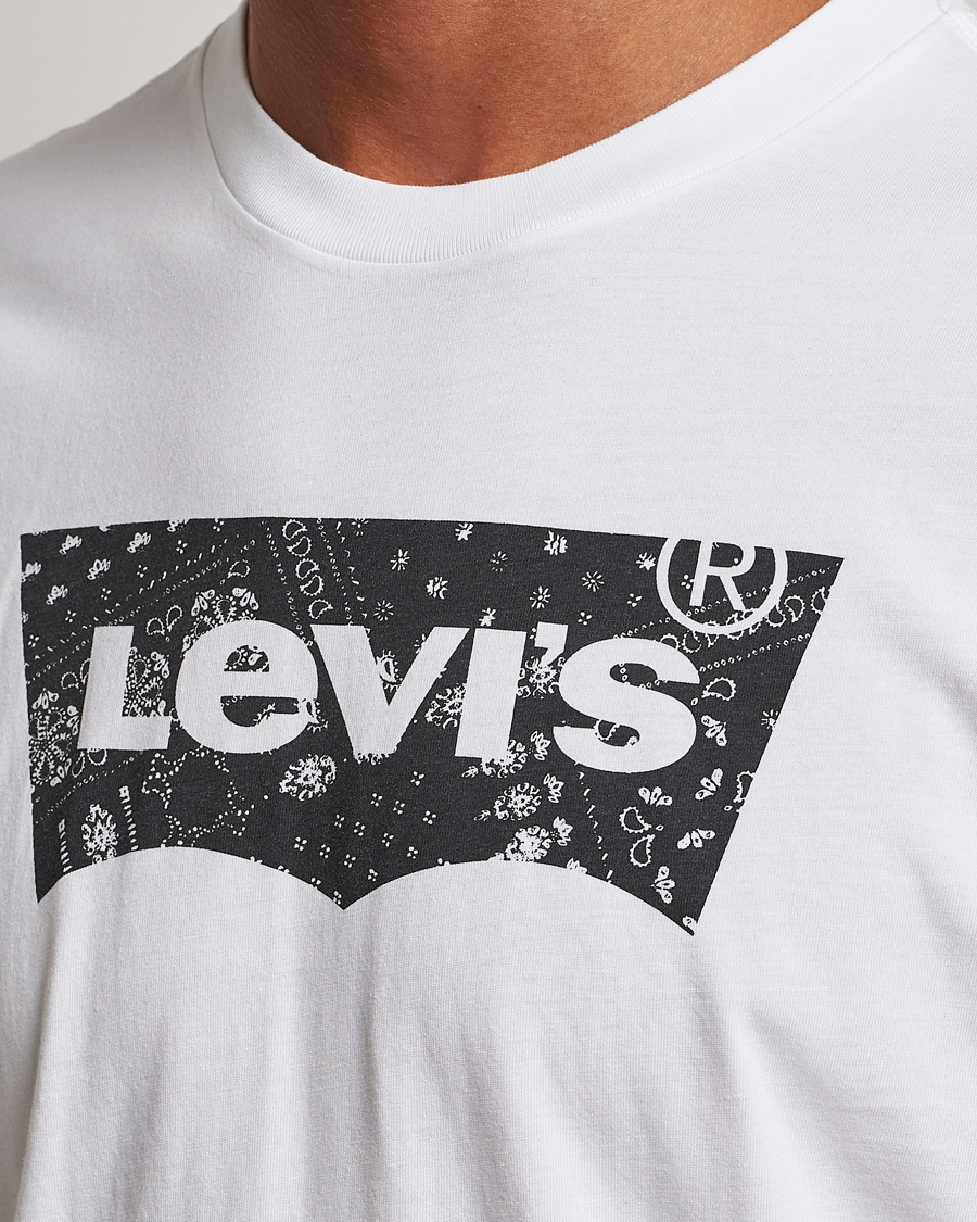 Mies | T-paidat | Levi's | Crew Neck Graphic T-shirt White