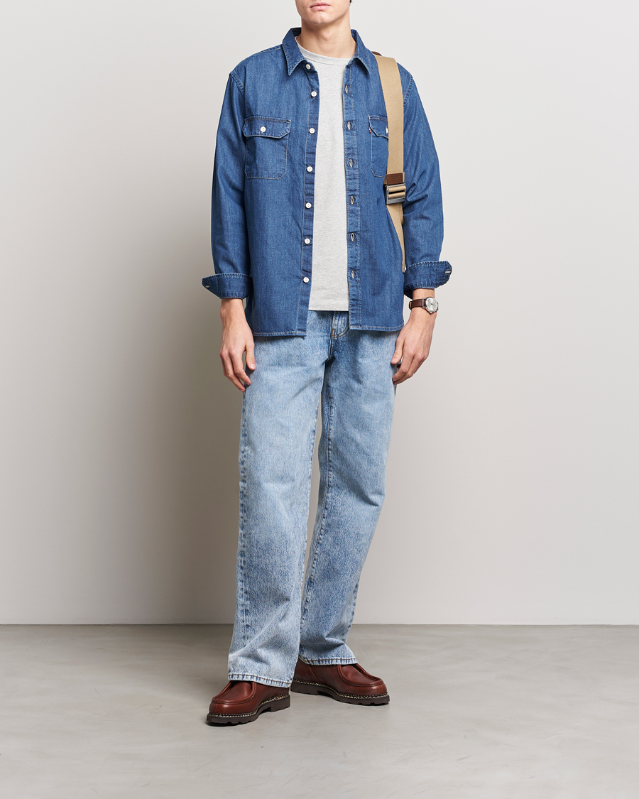 Mies | Kauluspaidat | Levi's | Jackson Worker Shirt Sterling Dark Wash
