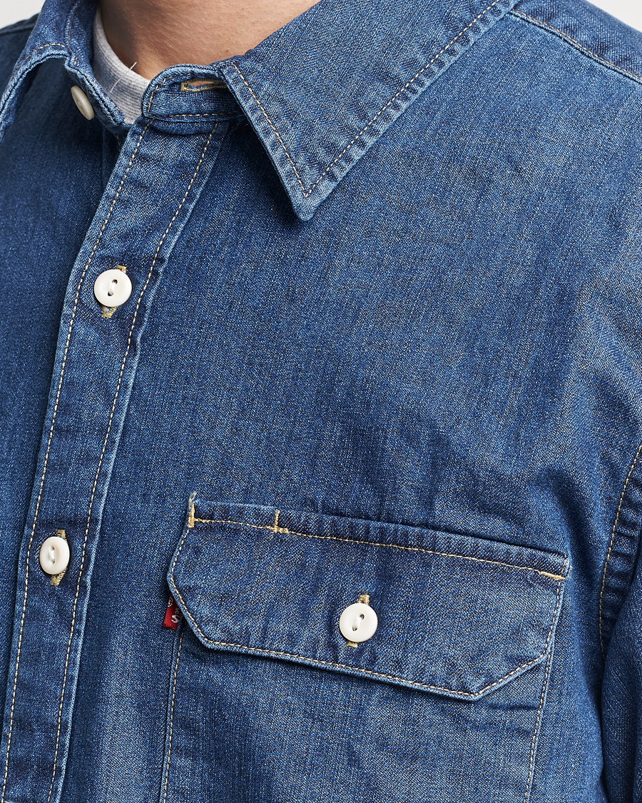Mies | Kauluspaidat | Levi's | Jackson Worker Shirt Sterling Dark Wash