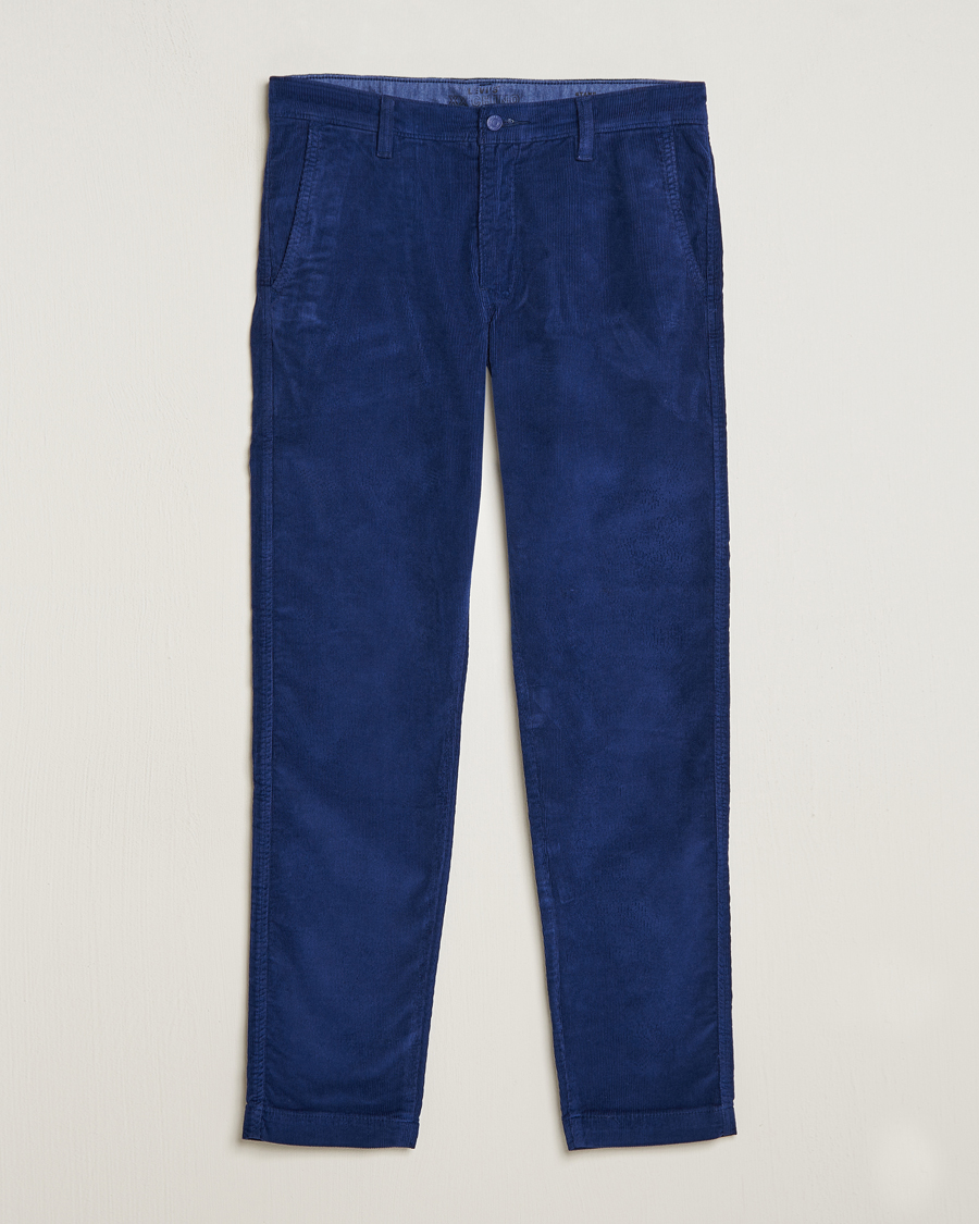 Mies | Housut | Levi's | Garment Dyed Stretch Corduroy Chino Ocean Cavern