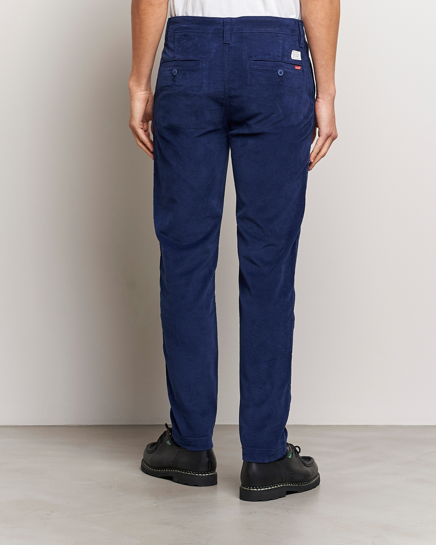 Mies | Housut | Levi's | Garment Dyed Stretch Corduroy Chino Ocean Cavern