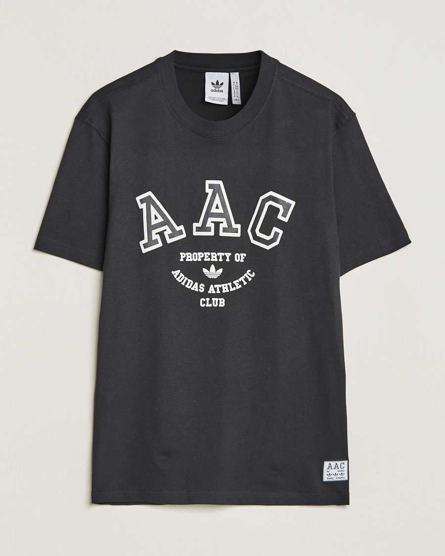 Mies | Mustat t-paidat | adidas Originals | Hack Logo Crew Neck T-Shirt Black