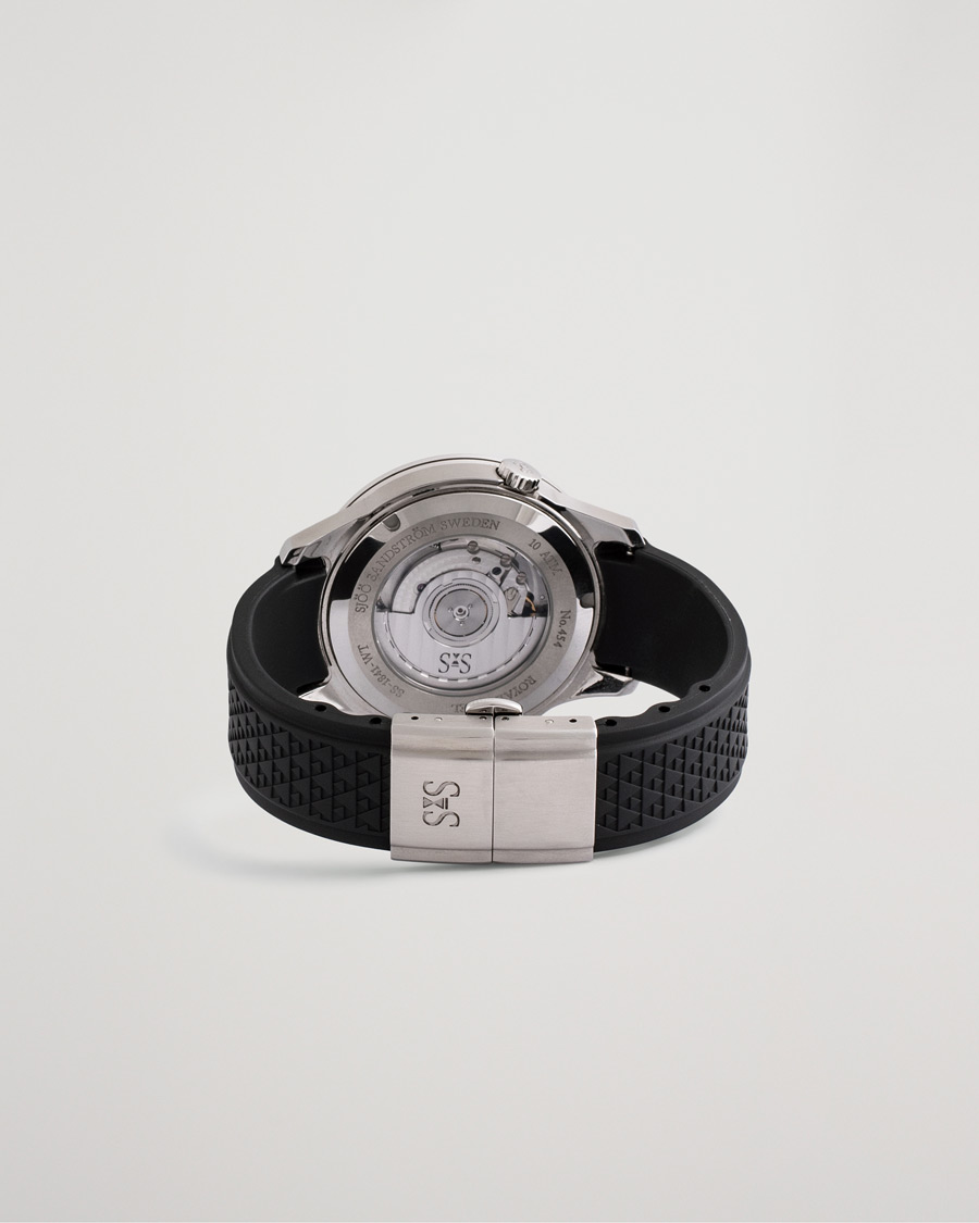 Mies | Sjöö Sandström Pre-Owned Royal Steel Worldtimer 41mm SS-1841-WT | Sjöö Sandström Pre-Owned | Royal Steel Worldtimer 41mm SS-1841-WT