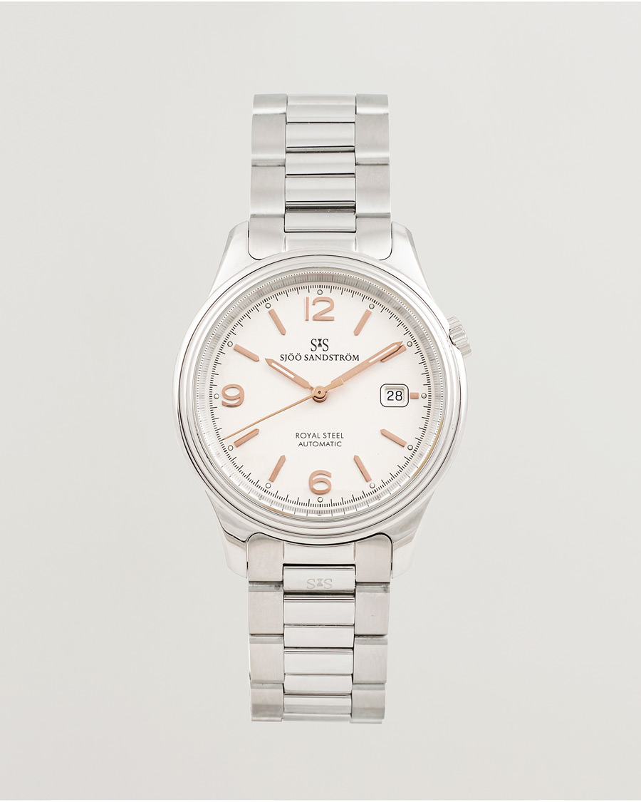 Mies | Sjöö Sandström Pre-Owned Royal Steel Classic 41mm | Sjöö Sandström Pre-Owned | Royal Steel Classic 41mm
