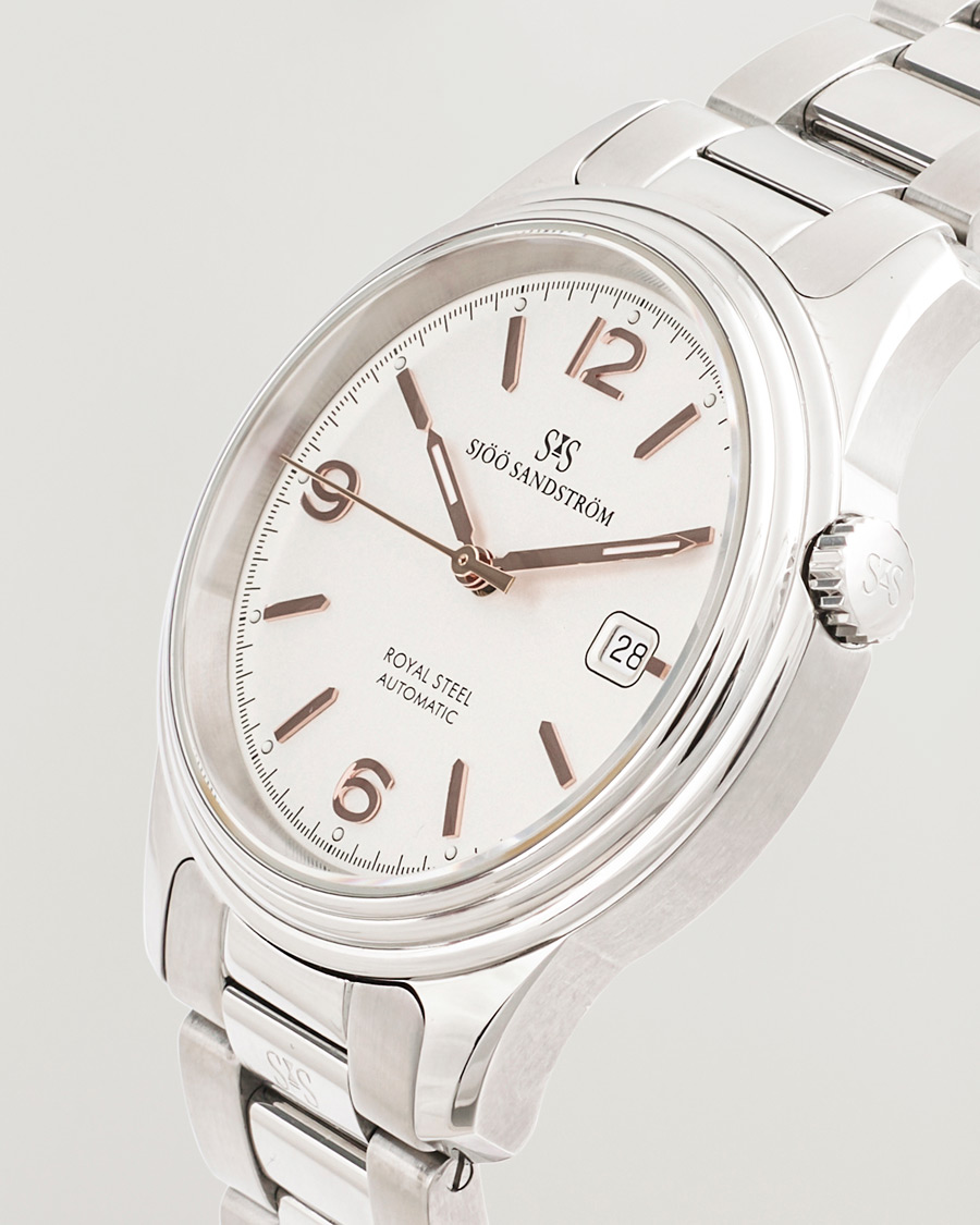 Mies | Sjöö Sandström Pre-Owned Royal Steel Classic 41mm | Sjöö Sandström Pre-Owned | Royal Steel Classic 41mm