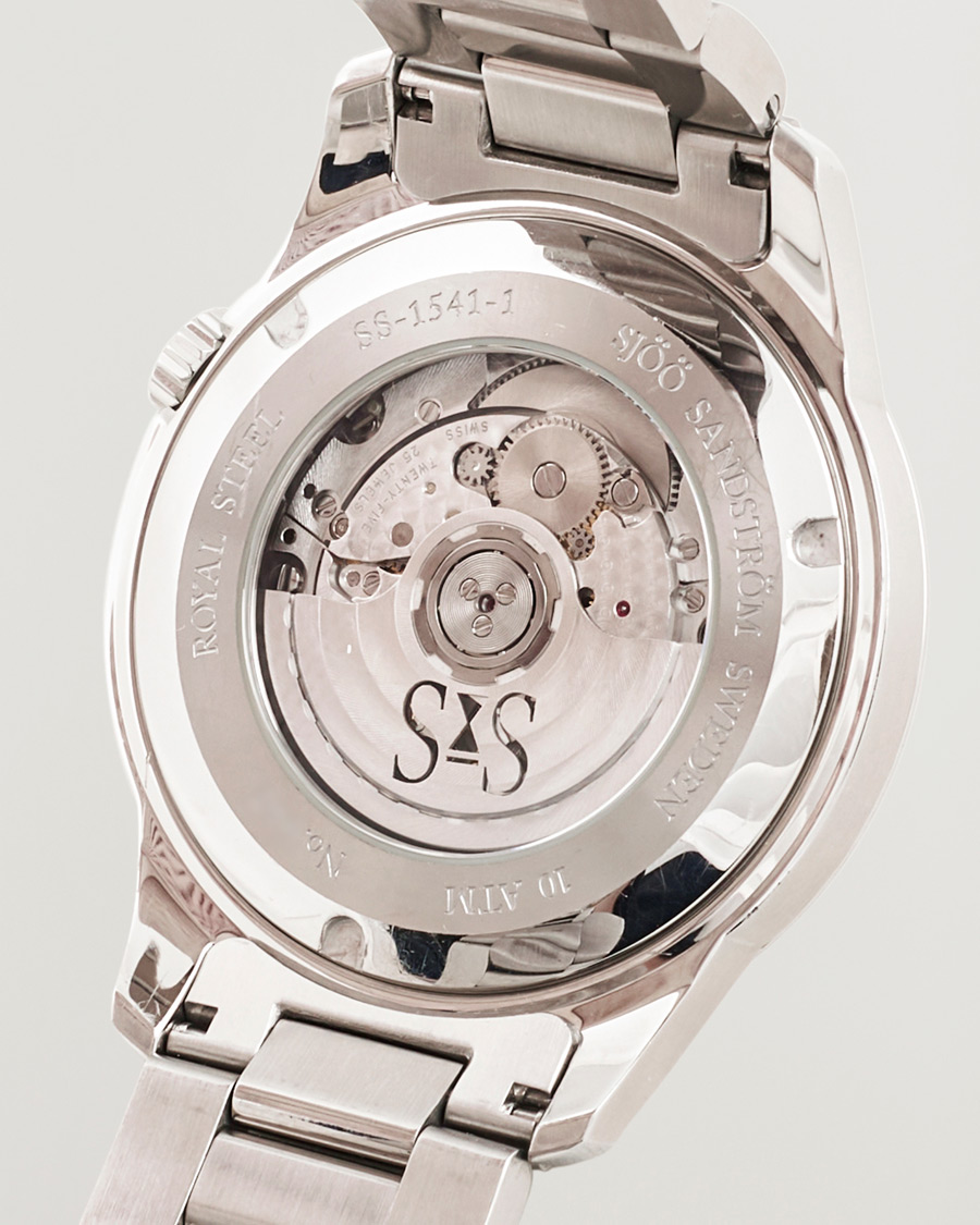 Mies | Sjöö Sandström Pre-Owned Royal Steel Classic 41mm | Sjöö Sandström Pre-Owned | Royal Steel Classic 41mm