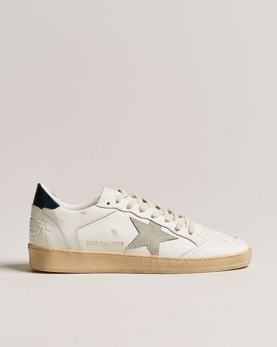 Mies | Golden Goose Deluxe Brand Ball Star Sneakers White/Ice | Golden Goose | Deluxe Brand Ball Star Sneakers White/Ice