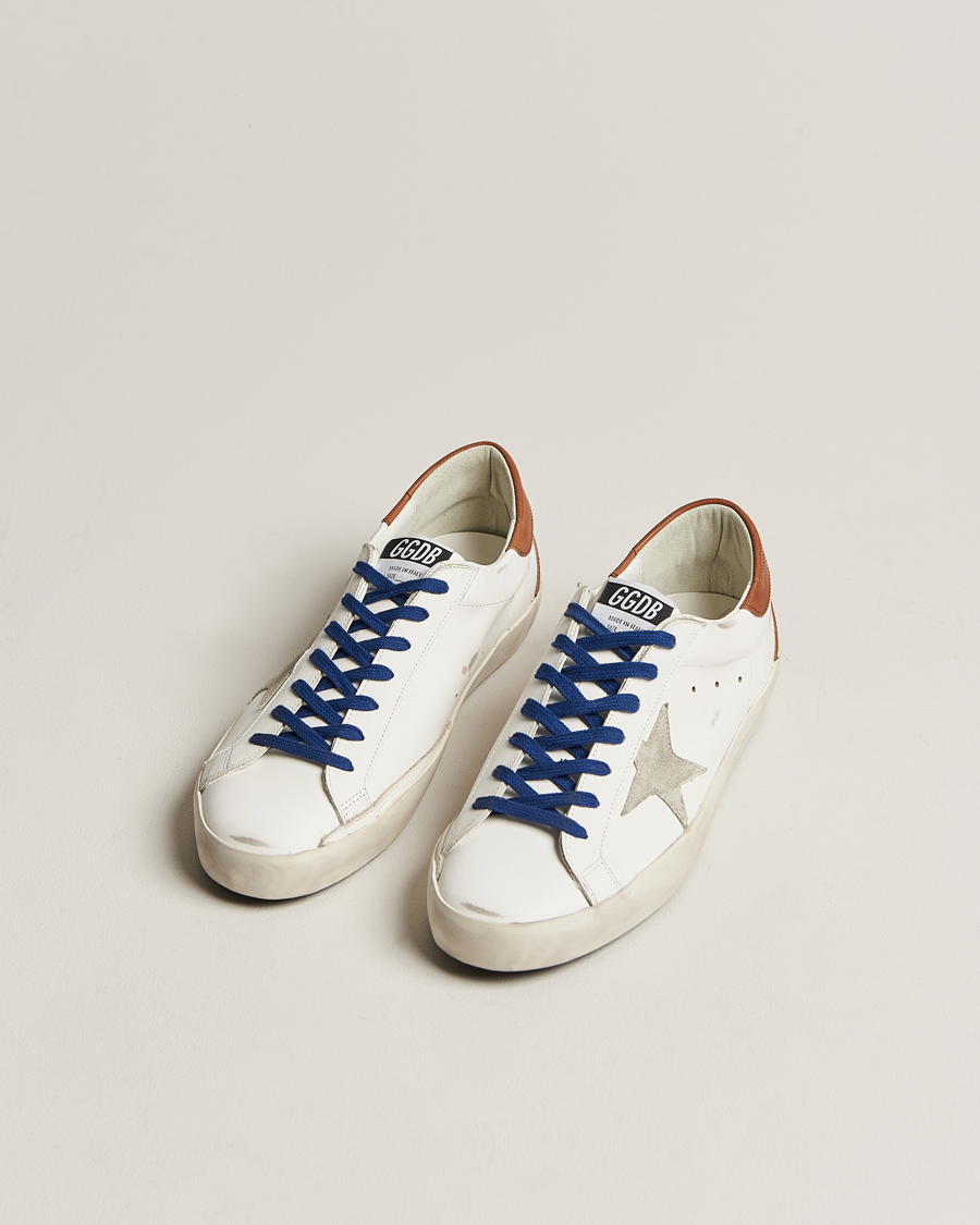 Mies |  | Golden Goose | Deluxe Brand Super-Star Sneakers White/Ice
