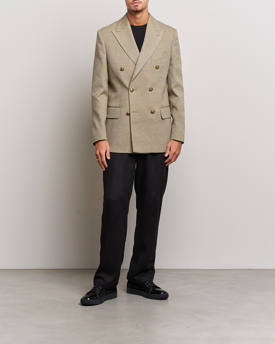 Mies | Pikkutakit | Golden Goose | Deluxe Brand Double Breasted Blazer Beige