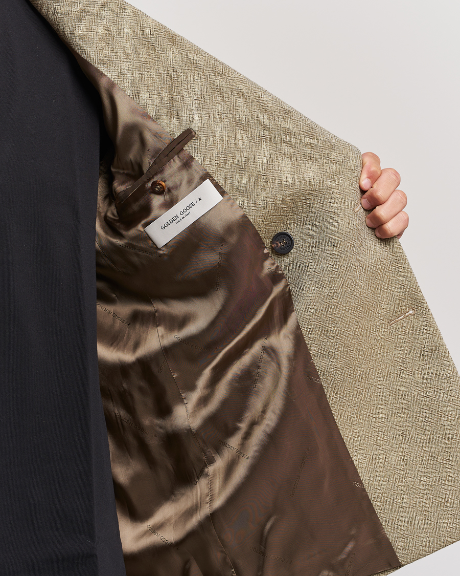 Mies | Pikkutakit | Golden Goose | Deluxe Brand Double Breasted Blazer Beige