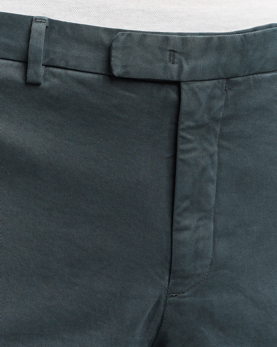 Mies | Housut | Boglioli | Cotton Twill Trousers Navy