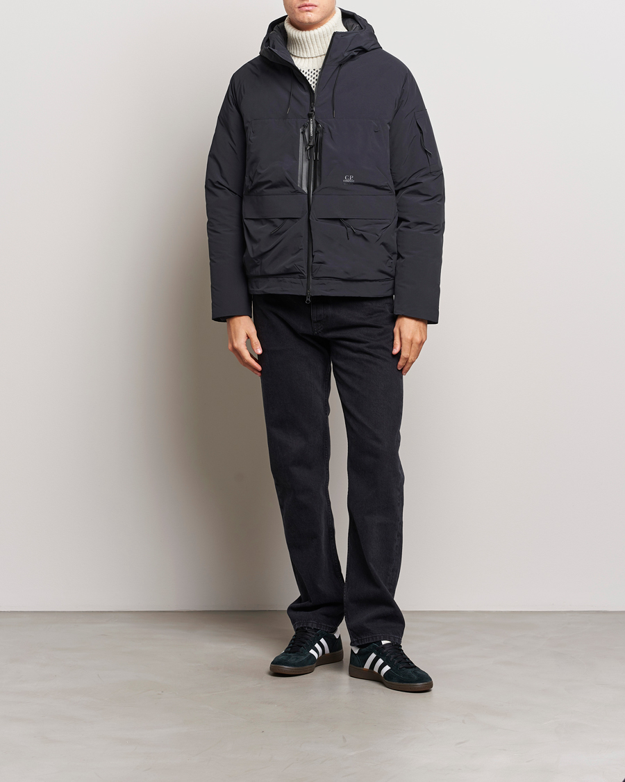 Mies | Takit | C.P. Company | Micro M Re-Cycled Hood Jacket Black