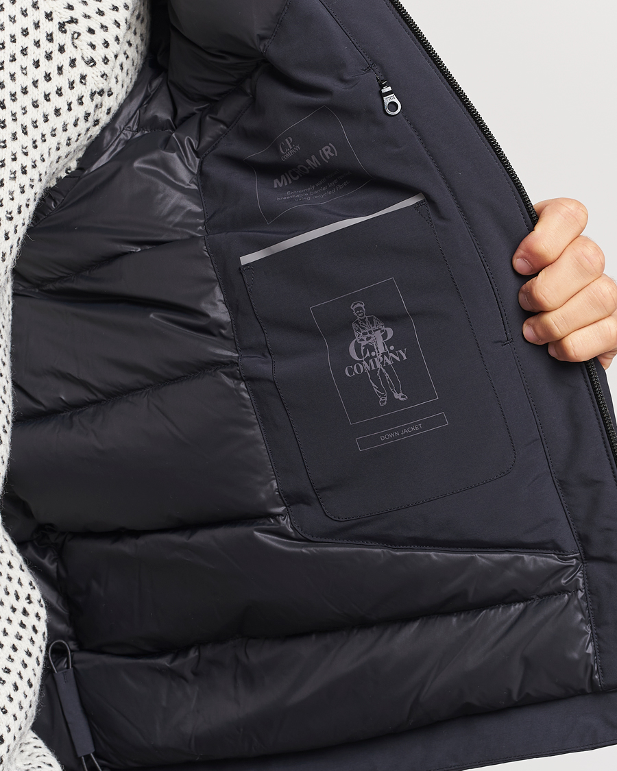Mies | Takit | C.P. Company | Micro M Re-Cycled Hood Jacket Black
