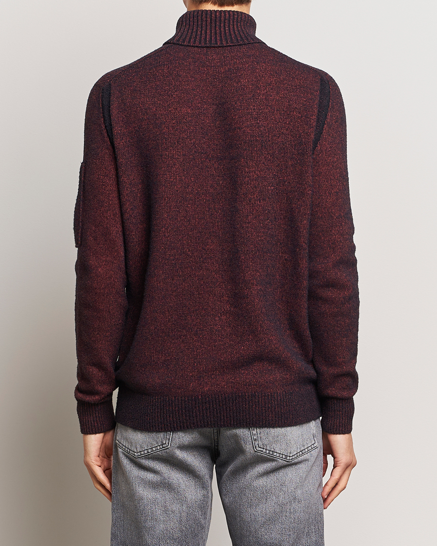 Mies | Puserot | C.P. Company | Fleece Knit Rollneck Red