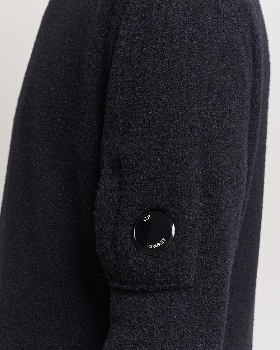 Mies | Puserot | C.P. Company | Fleece Knit Rollneck Black