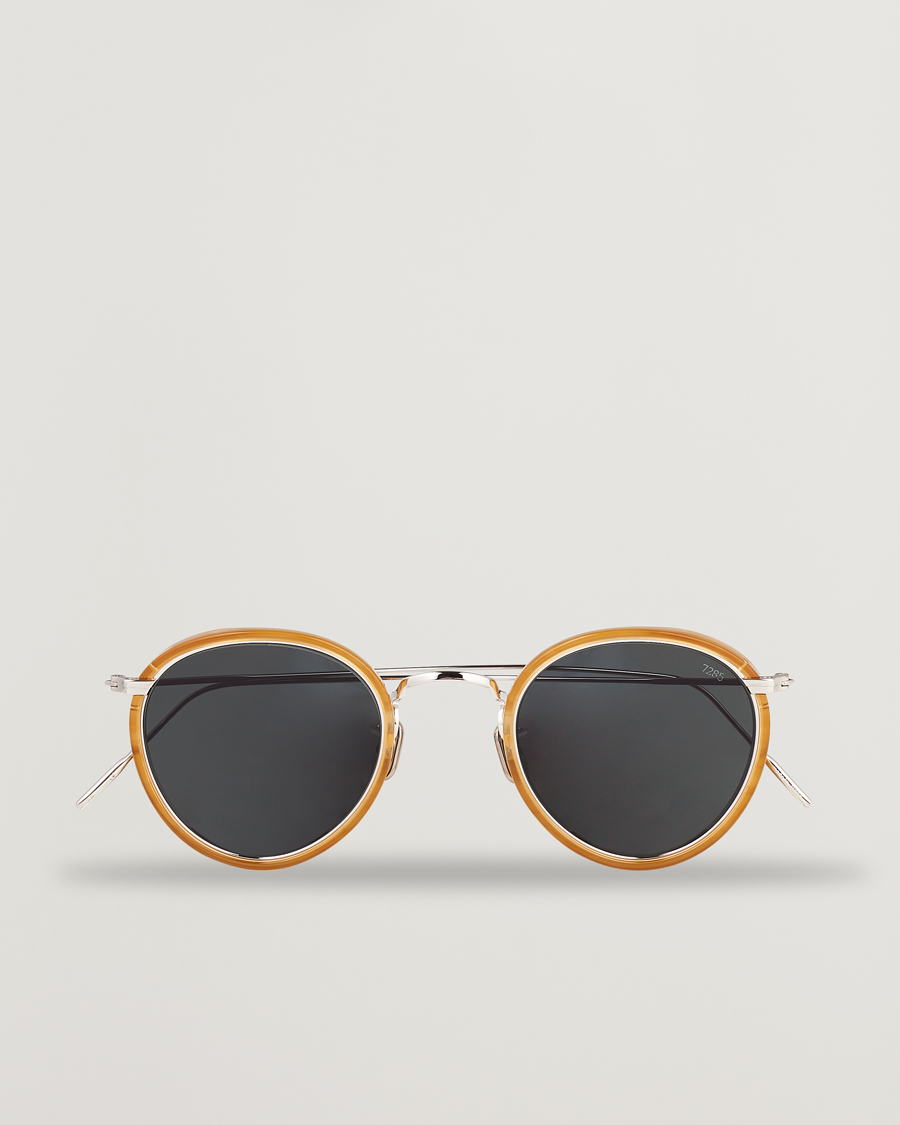 Mies | Aurinkolasit | EYEVAN 7285 | 717E Sunglasses Silver Honey