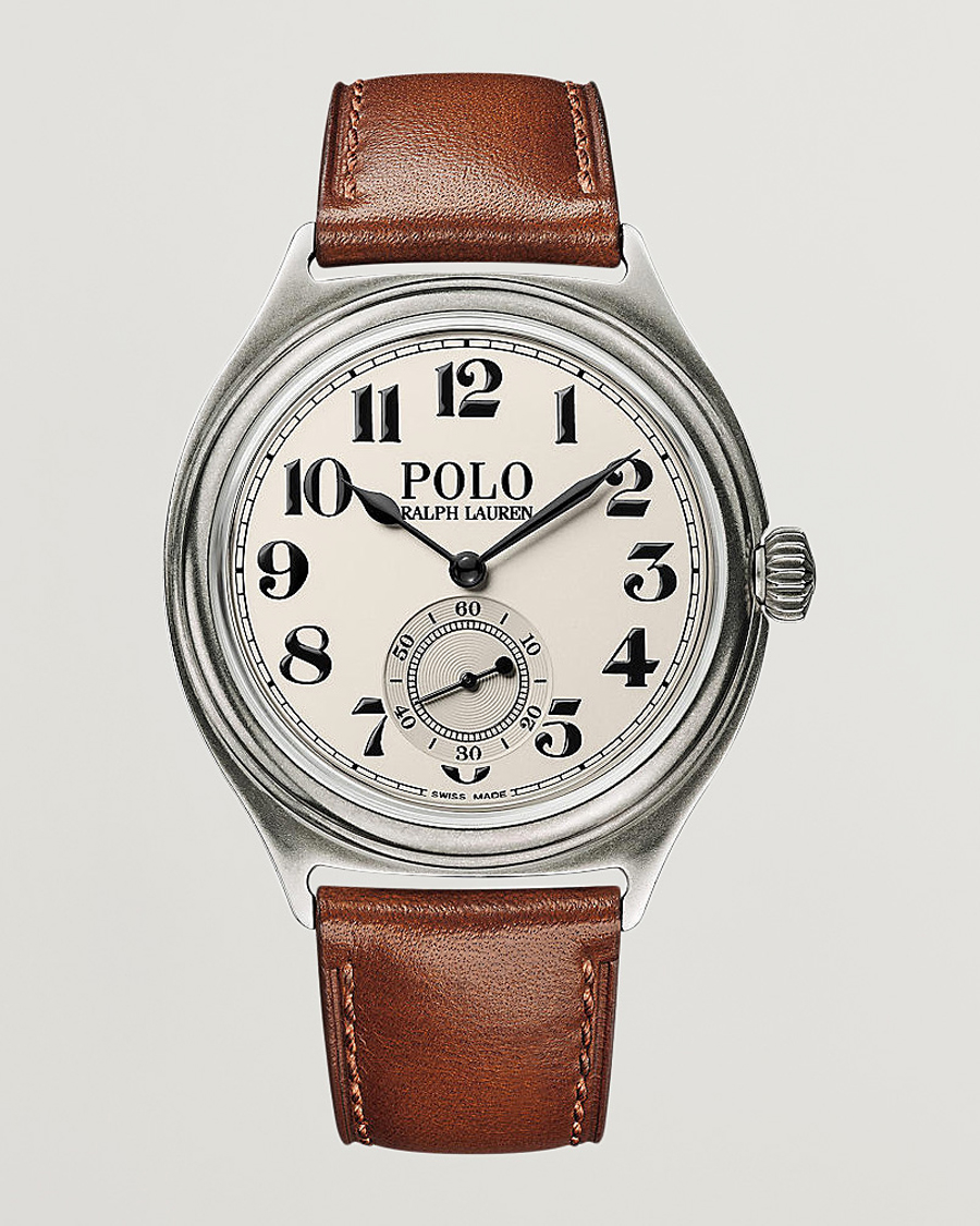 Mies | Polo Ralph Lauren 40mm Mechanical Vintage 67 White Dial | Polo Ralph Lauren | 40mm Mechanical Vintage 67 White Dial