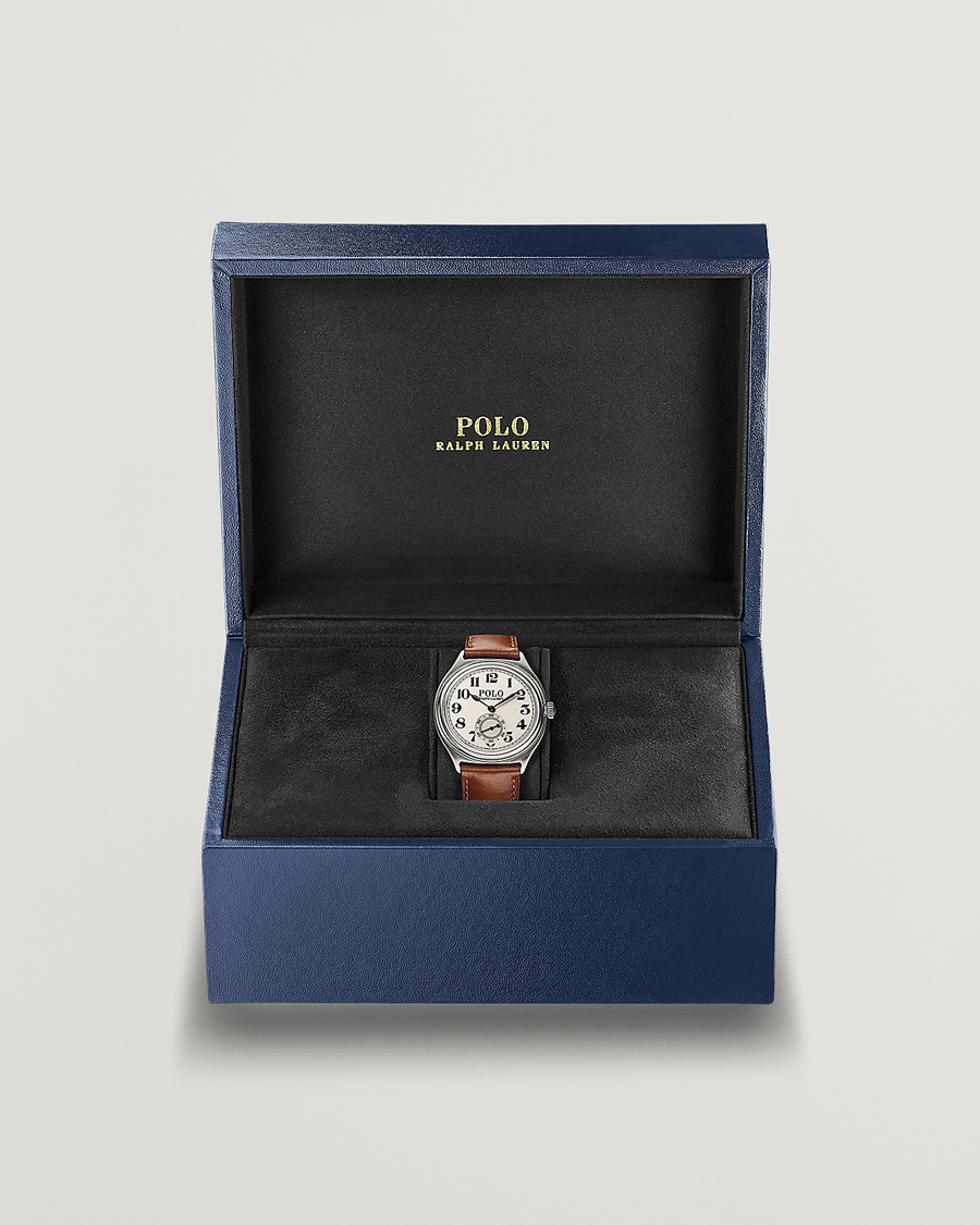 Mies | Polo Ralph Lauren 40mm Mechanical Vintage 67 White Dial | Polo Ralph Lauren | 40mm Mechanical Vintage 67 White Dial