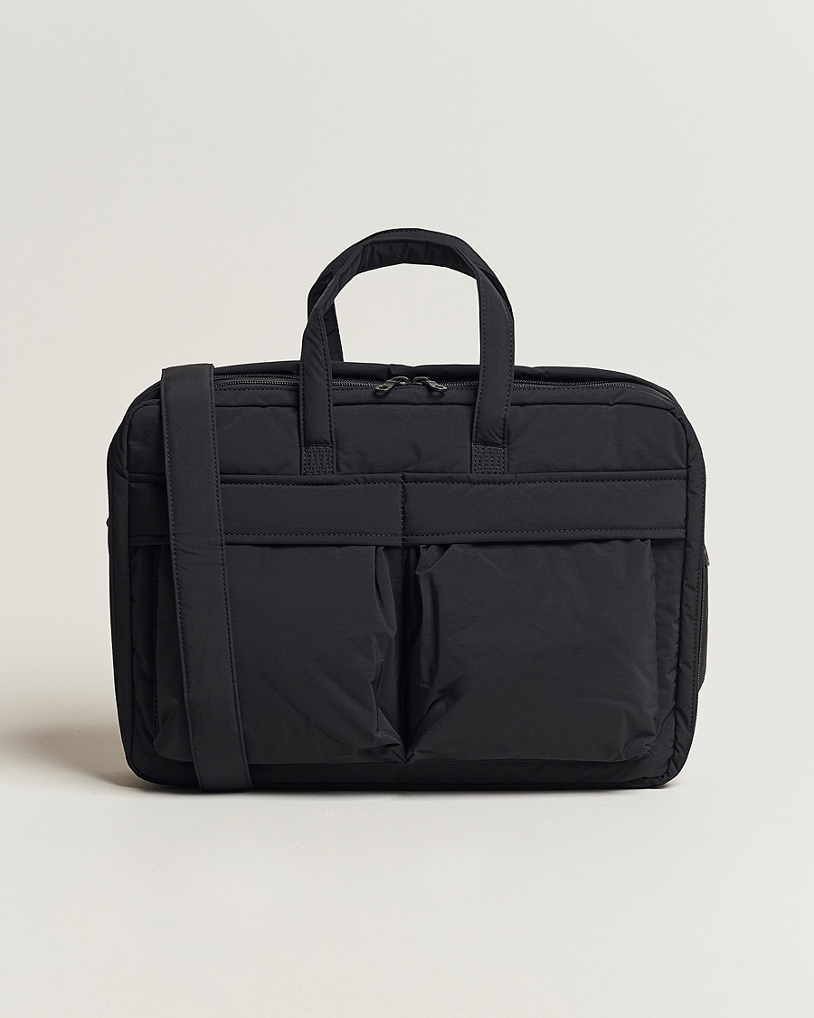 Mies | mazi untitled AM Bag 02 Nylon Briefcase Black | mazi untitled | AM Bag 02 Nylon Briefcase Black