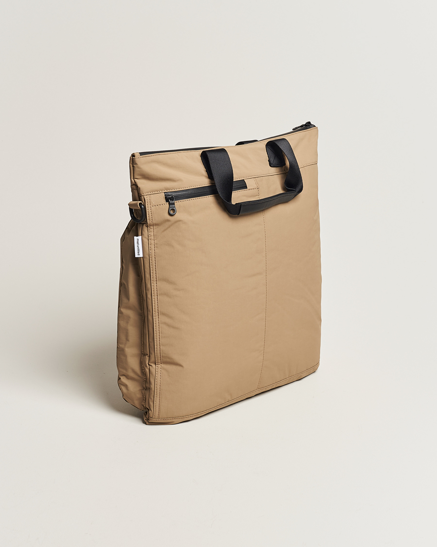 Mies | mazi untitled Helmet Bag 02 Nylon Tote Beige | mazi untitled | Helmet Bag 02 Nylon Tote Beige