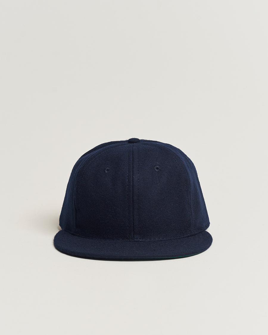 Mies | Ebbets Field Flannels Made in USA Wool Vintage Cap Navy | Ebbets Field Flannels | Made in USA Wool Vintage Cap Navy