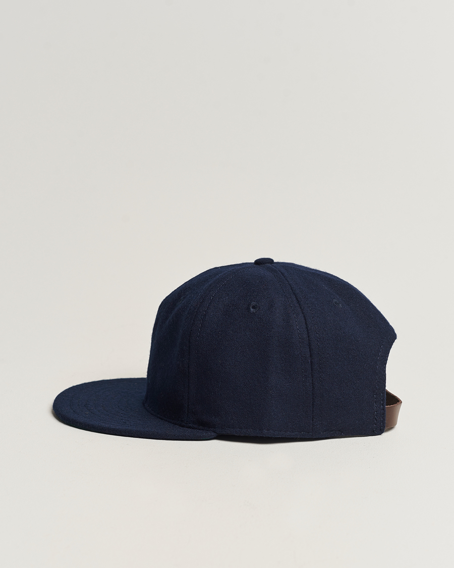 Mies | Ebbets Field Flannels Made in USA Wool Vintage Cap Navy | Ebbets Field Flannels | Made in USA Wool Vintage Cap Navy