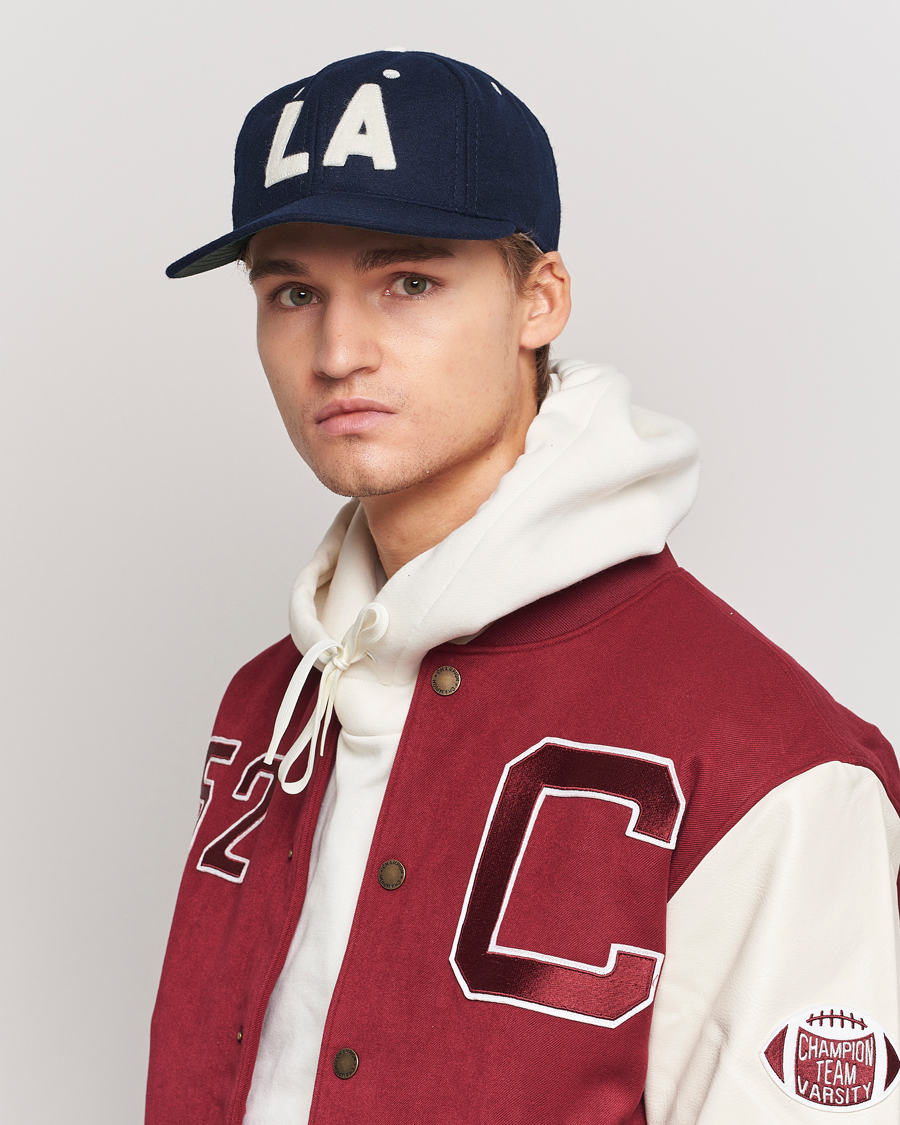 Mies | Ebbets Field Flannels Made in USA Los Angeles 1954 Vintage Ballcap Navy | Ebbets Field Flannels | Made in USA Los Angeles 1954 Vintage Ballcap Navy