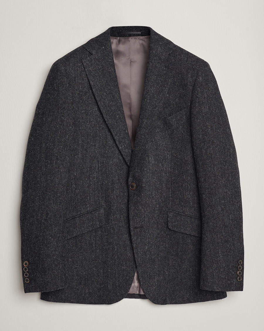 Mies | Pikkutakit | Walker Slater | Edward Wool Donegal Blazer Charcoal
