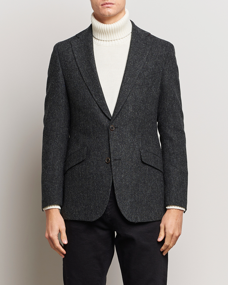 Mies | Pikkutakit | Walker Slater | Edward Wool Donegal Blazer Charcoal