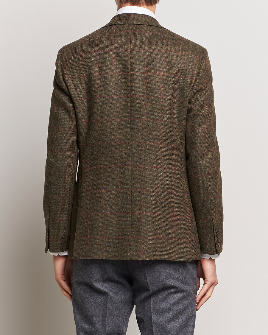 Mies | Pikkutakit | Walker Slater | Edward Lambswool Windowpane Blazer Green