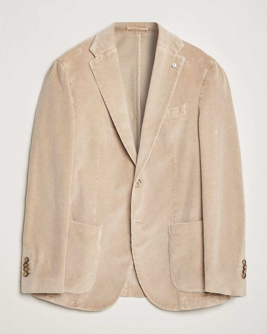 Mies | Pikkutakit | L.B.M. 1911 | Jack Corduroy Blazer Beige