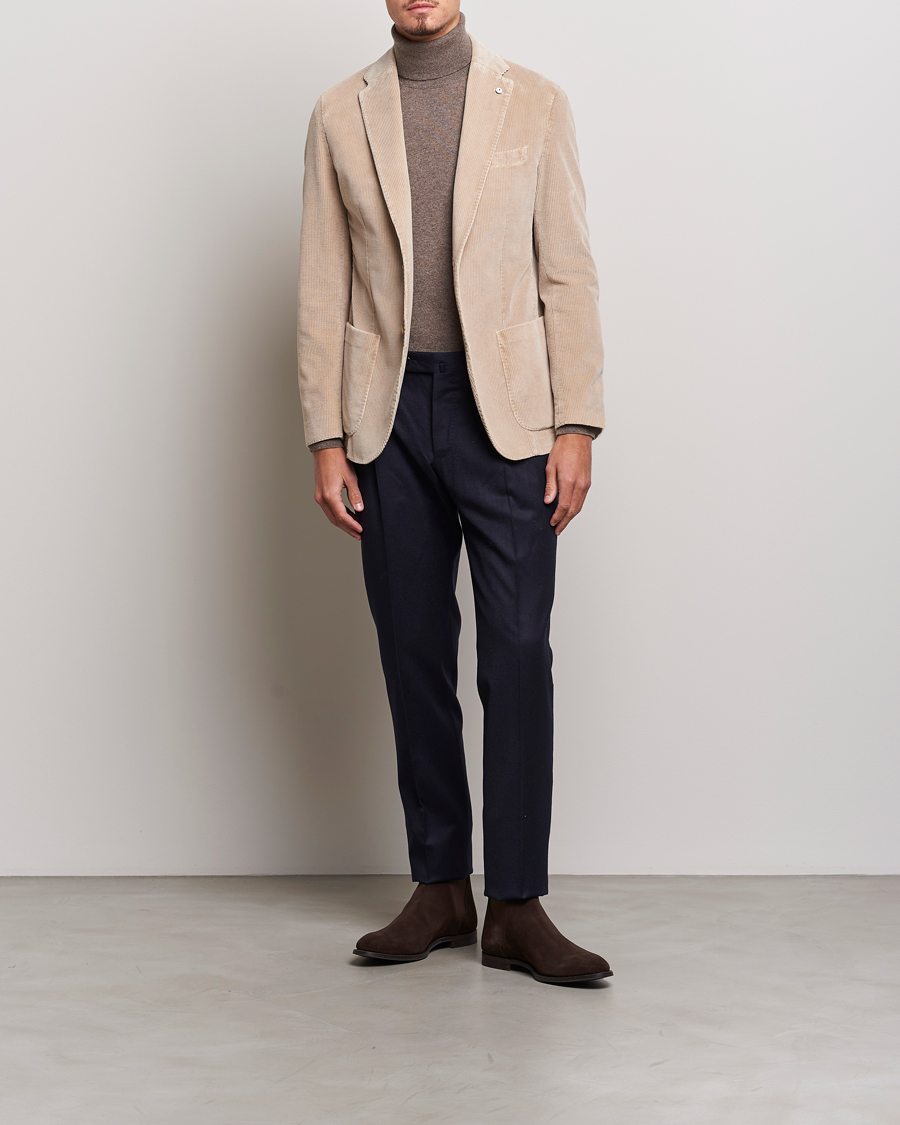 Mies | Pikkutakit | L.B.M. 1911 | Jack Corduroy Blazer Beige
