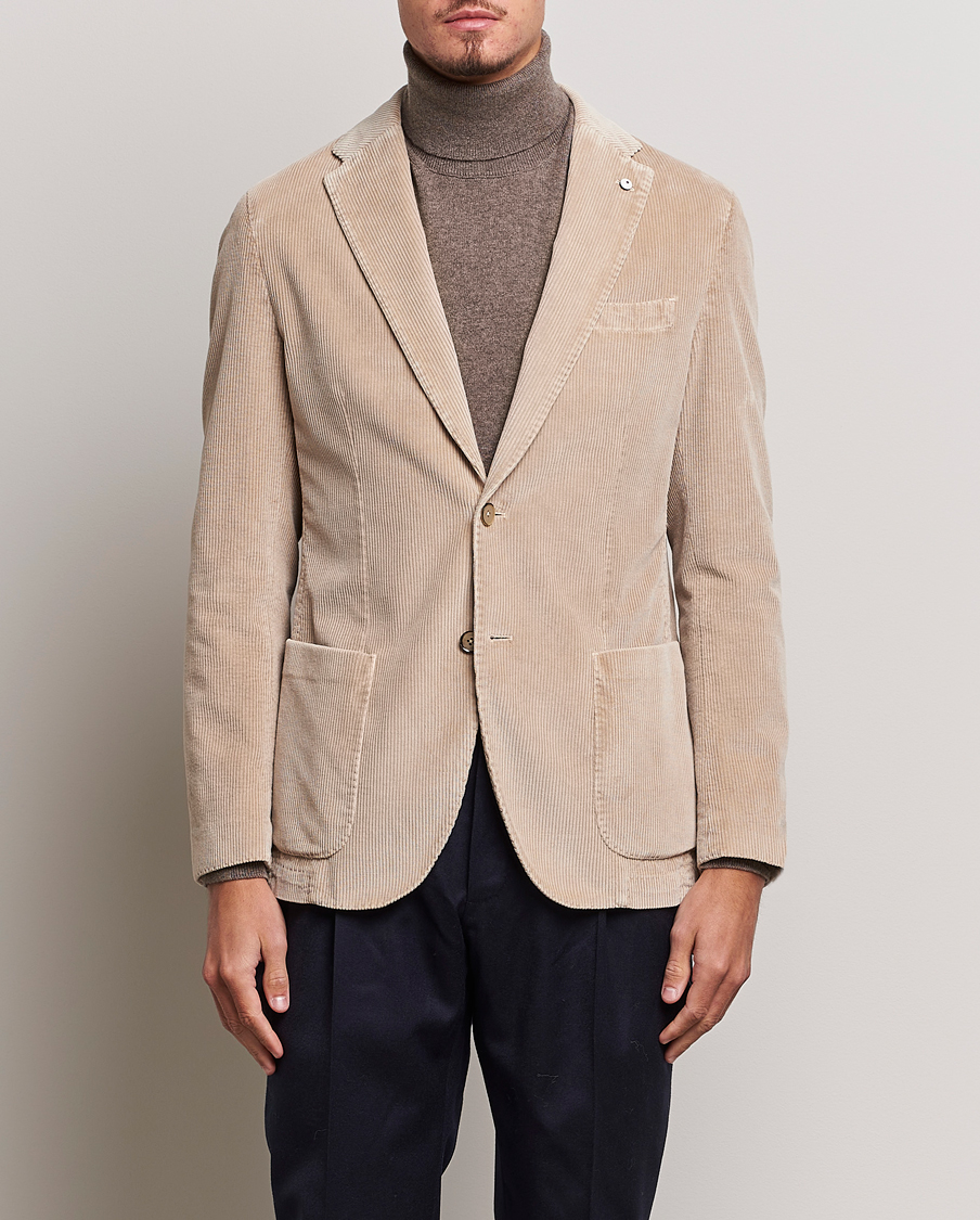 Mies | Pikkutakit | L.B.M. 1911 | Jack Corduroy Blazer Beige
