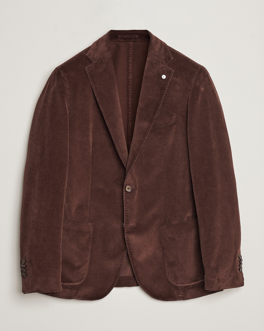 Mies | Pikkutakit | L.B.M. 1911 | Jack Corduroy Blazer Brown