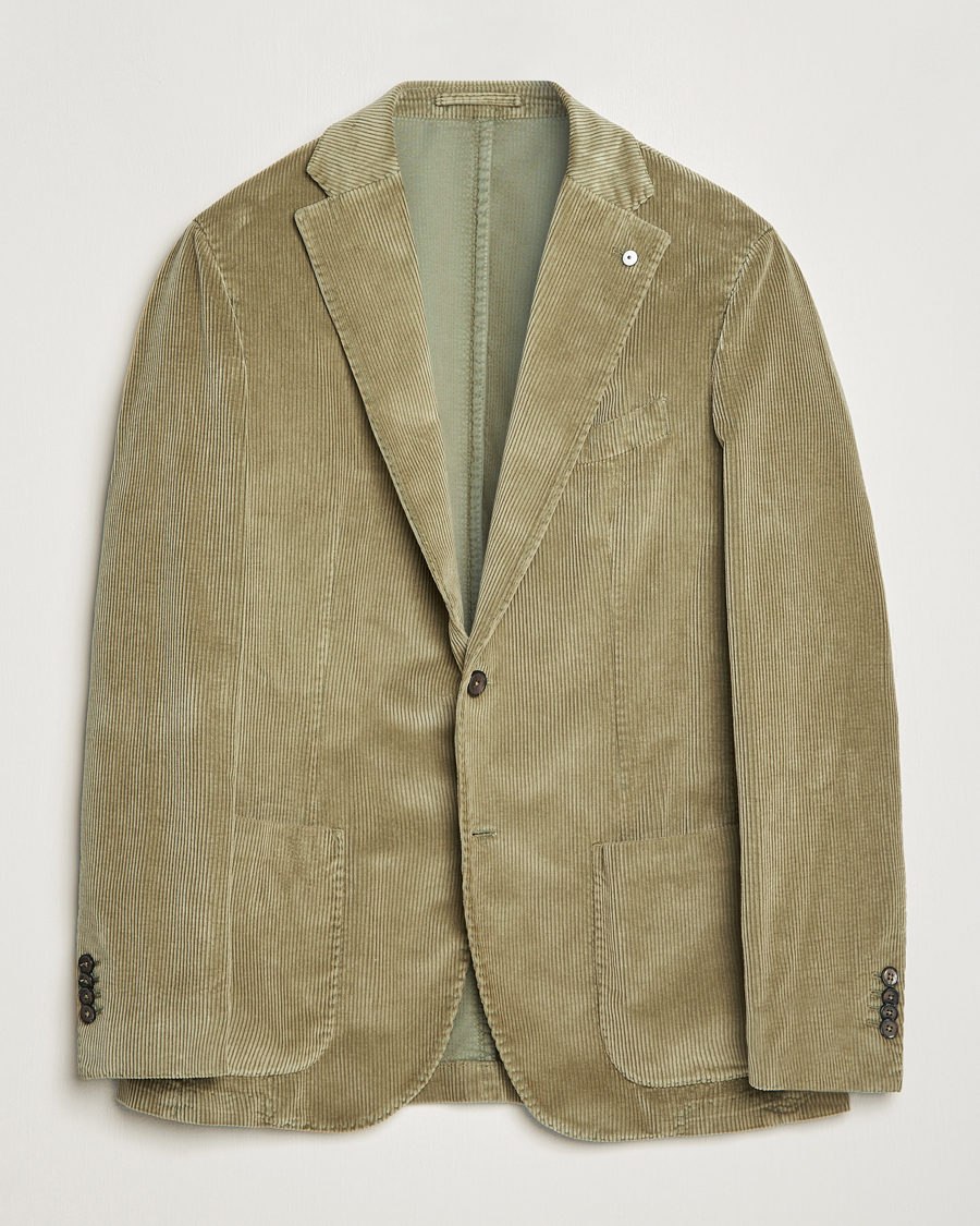 Mies | Pikkutakit | L.B.M. 1911 | Jack Corduroy Blazer Olive