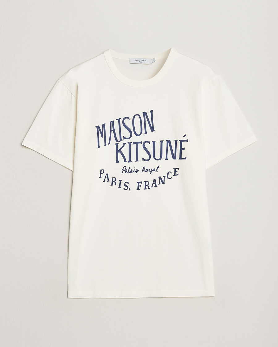 Mies |  | Maison Kitsuné | Palais Royal Classic T-Shirt Latte