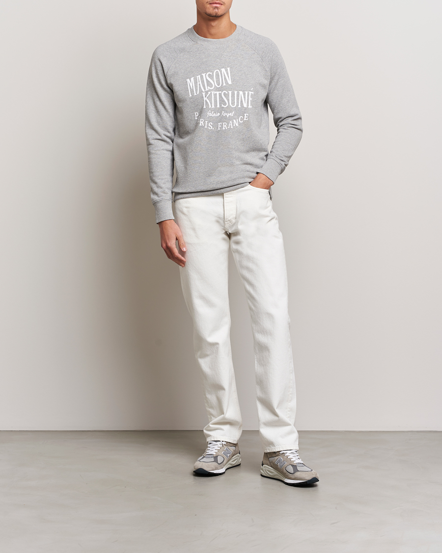 Mies | Puserot | Maison Kitsuné | Palais Royal Classic Sweatshirt Grey Melange