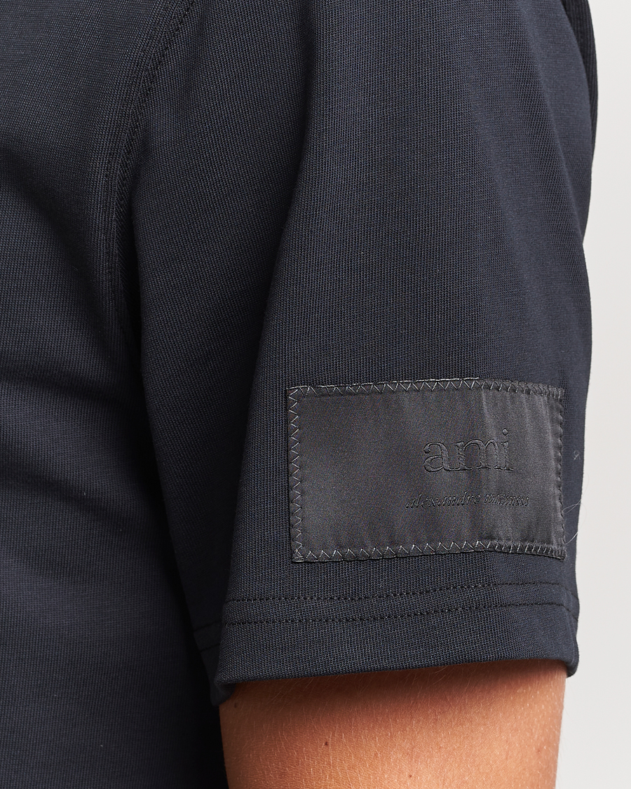 Mies | T-paidat | AMI | Fade Out Crew Neck T-Shirt Black