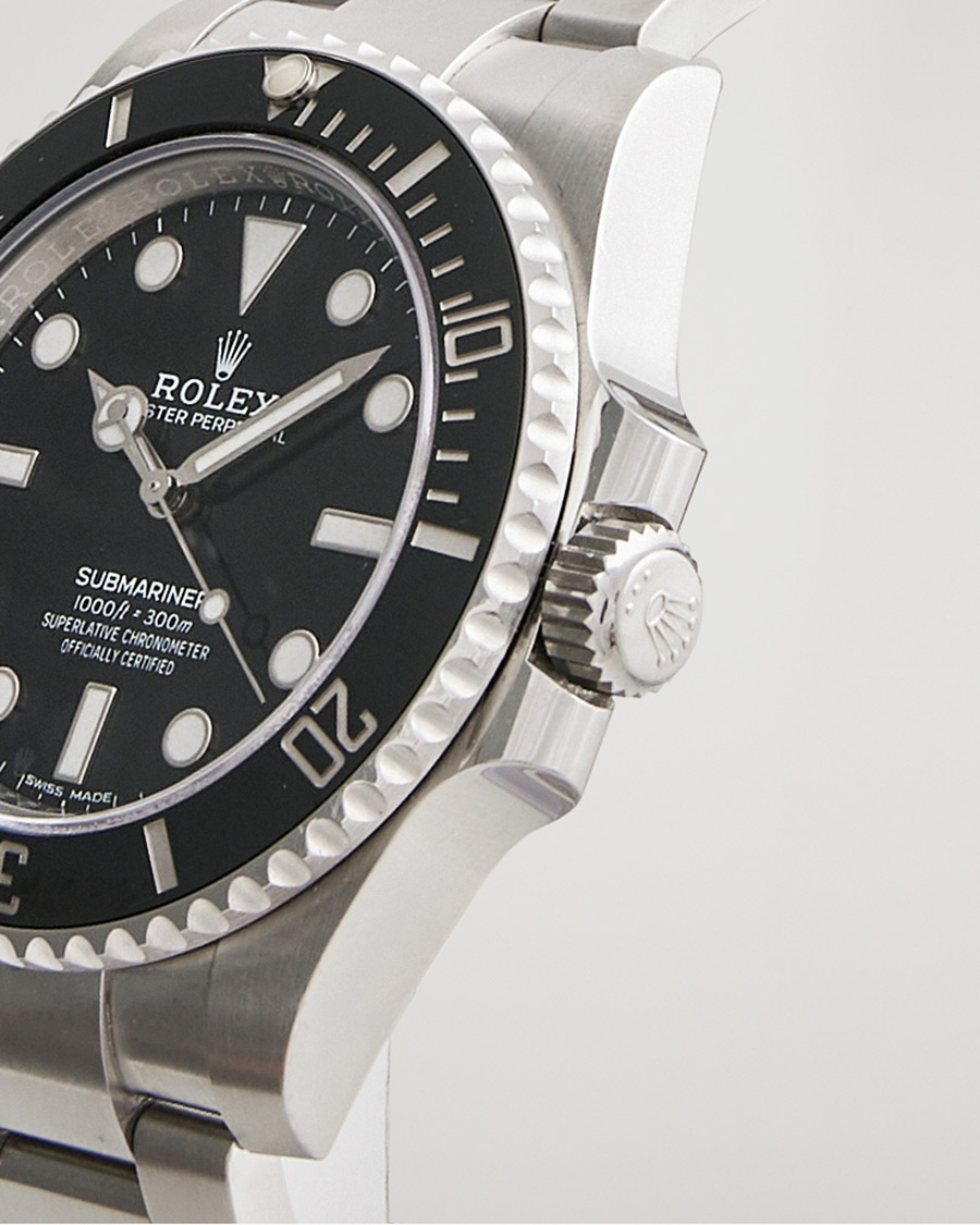 Mies | Rolex Pre-Owned Submariner 114060 Oyster Perpetual Steel Black | Rolex Pre-Owned | Submariner 114060 Oyster Perpetual Steel Black