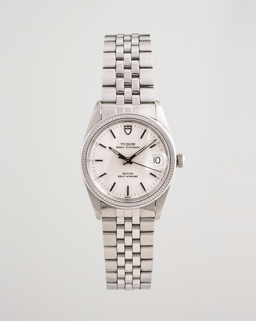 Mies | Tudor Pre-Owned Prince Date Steel Silver | Tudor Pre-Owned | Prince Date Steel Silver
