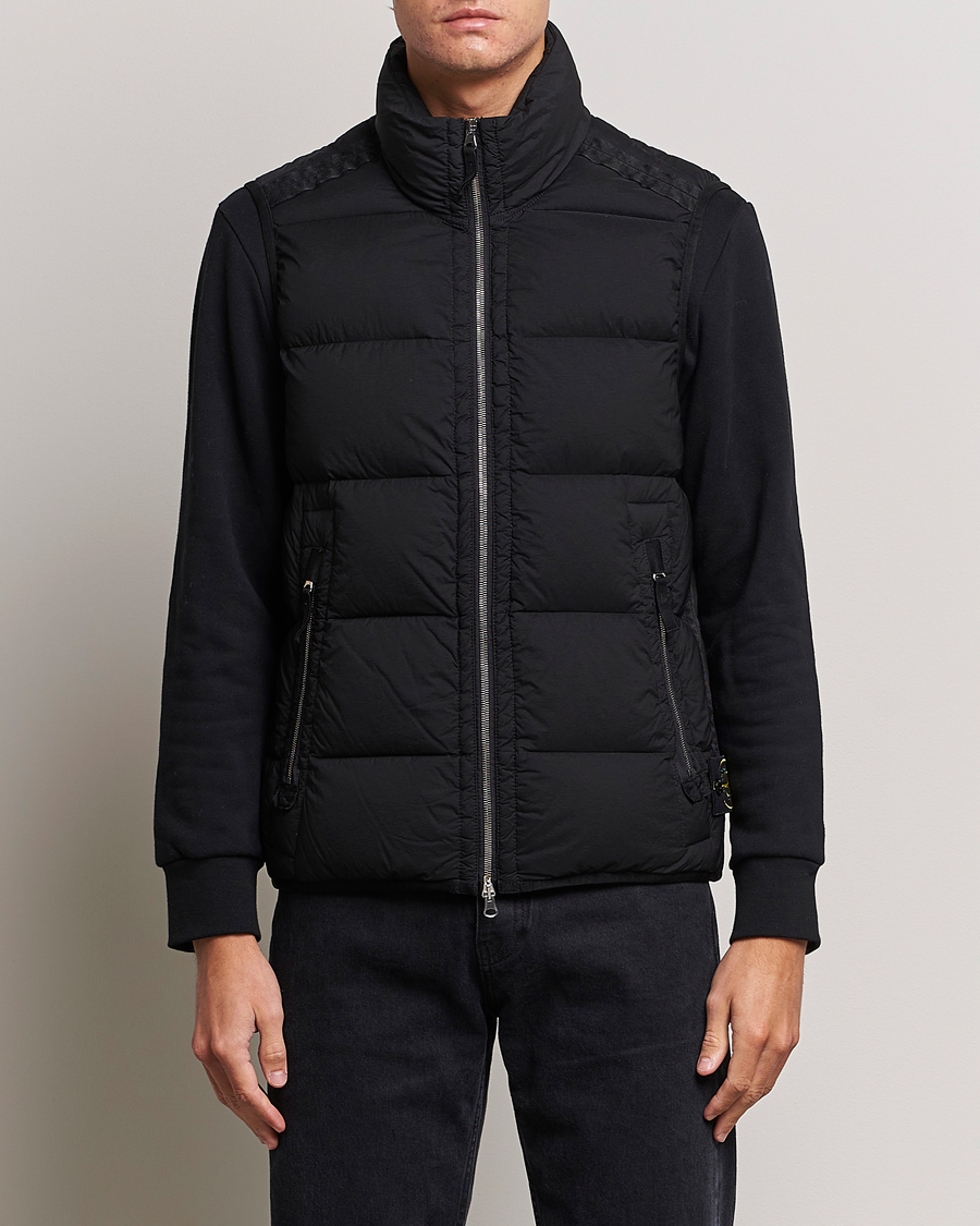 Mies | Takit | Stone Island | Nylon Down-TC Vest Black